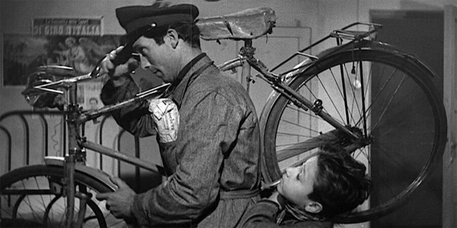 The Bicycle Thief by Vittorio De Sica (1948)