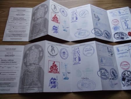 Camino Pilgrim passport