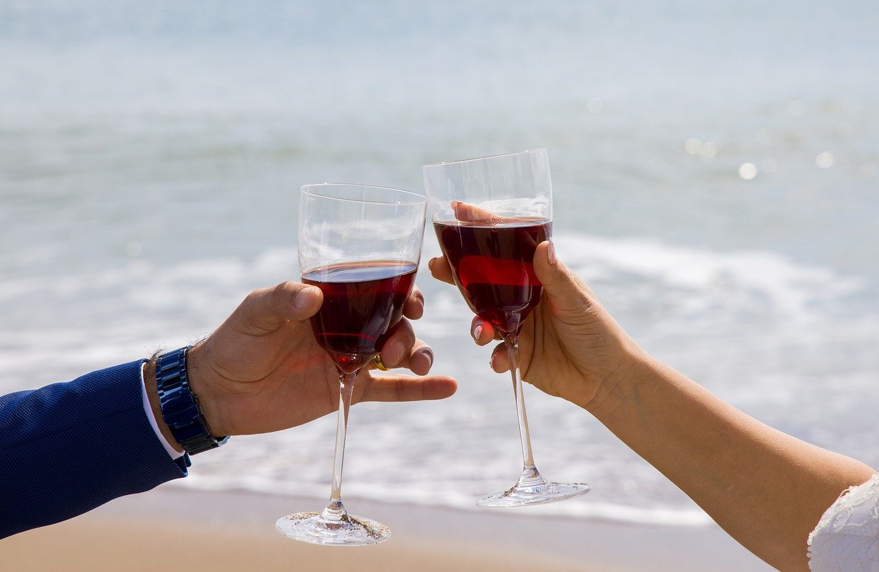 Second Honeymoon wine, glasses, toast-6081516.jpg