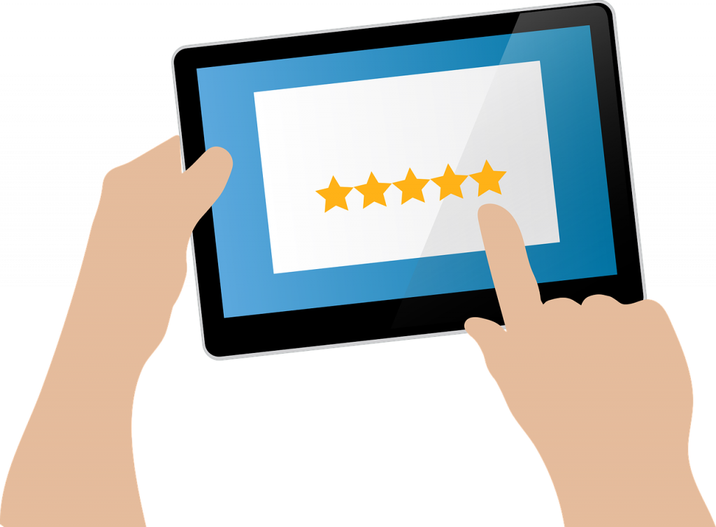 Customer leaving a Camino review after their trip
