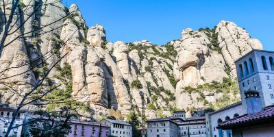 Monsterrat holy mountain in Catalonia