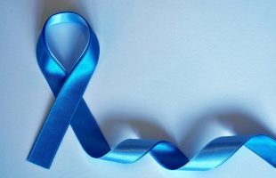 Blue ribbon for prostate cancer awareness