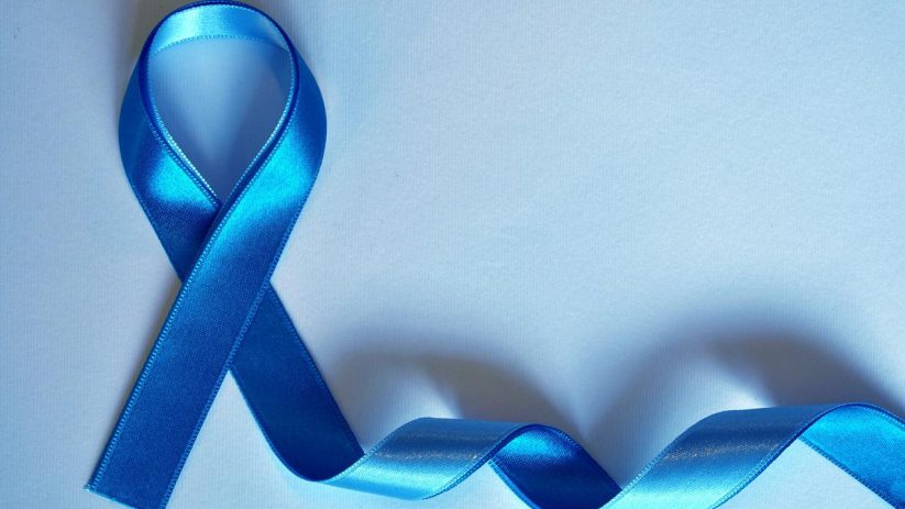Blue ribbon for prostate cancer awareness