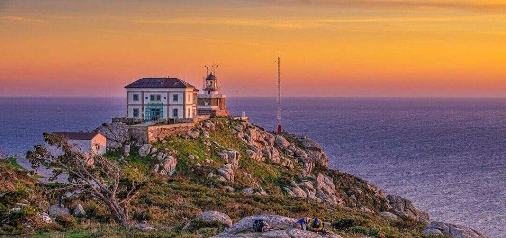 summer is a great time to explore the camino The Camino Finisterre at sunset