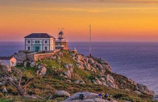 summer is a great time to explore the camino The Camino Finisterre at sunset