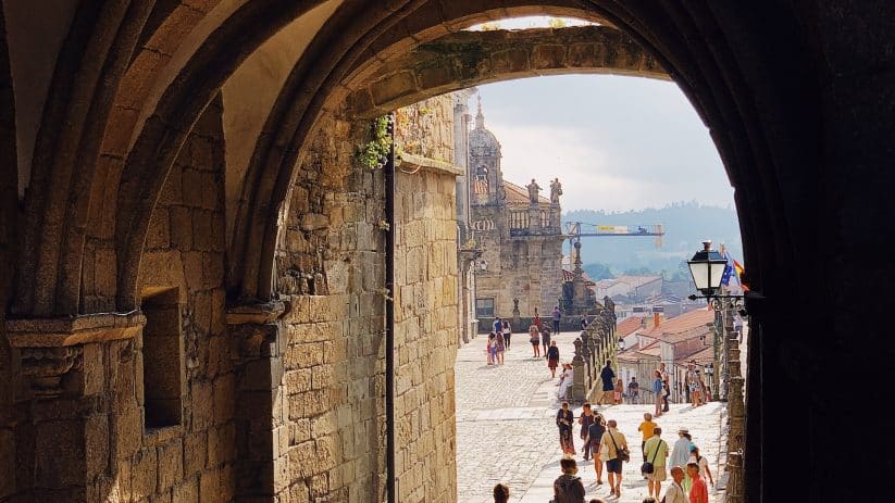 Pathway Camino de Santiago