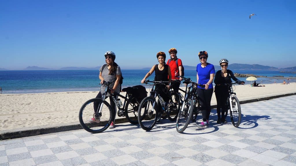 cycling-the-Camino-Portugues-Vigo-caminoways-team