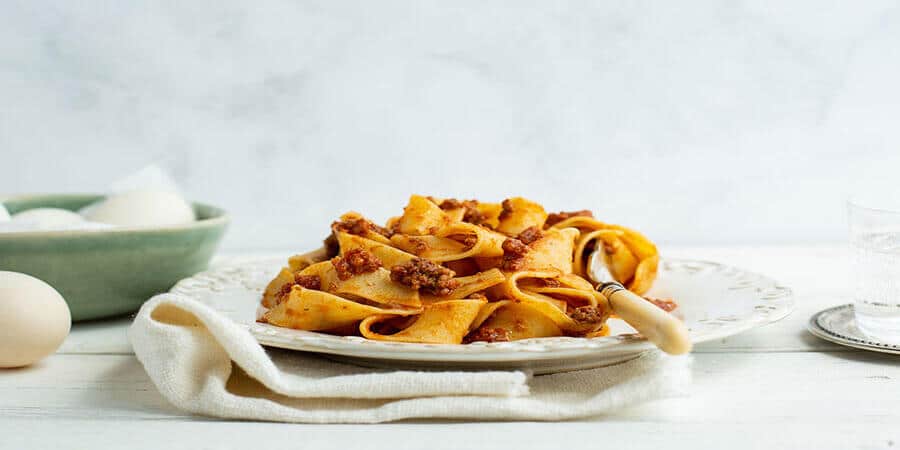 Pappardelle with Wild Boar