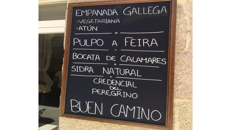 Menu del Peregrino (Pilgrim Menu)