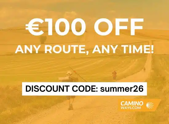 special discount may 2026 camino de santiago caminoways