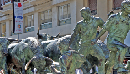 Pamplona on the Camino Frances