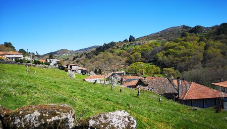 Cea village in Galicia