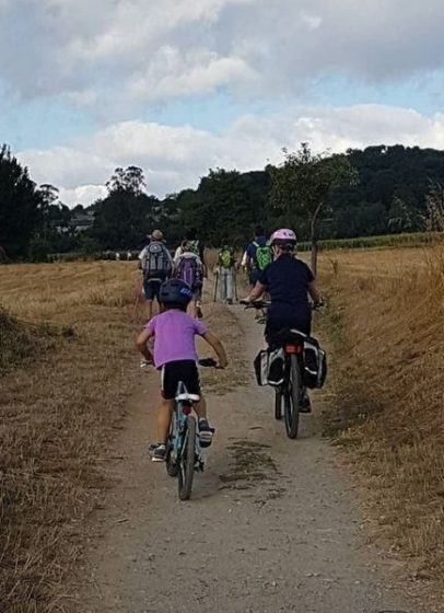 Family Cycling on the Via Francigena in Tuscany