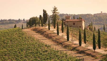 Via Francigena in Tuscany