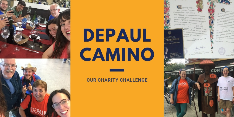 Depaul-charity-trek-fundraising-trip-camino