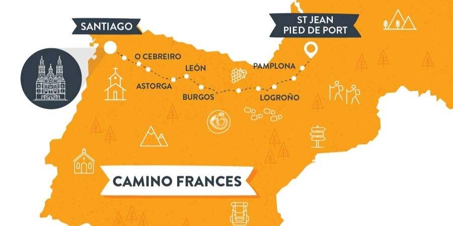 Camino-frances-map-caminoways.com