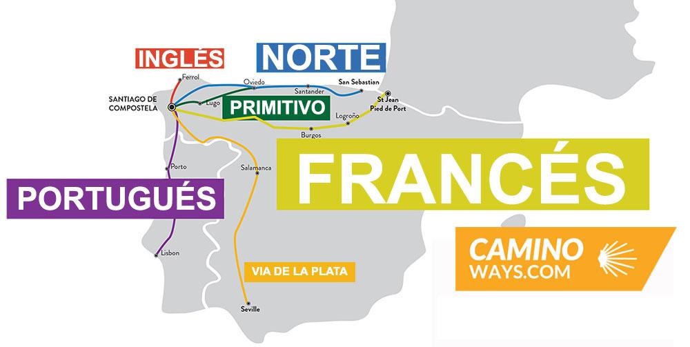 mejores rutas del camino de Santiago rutas favoritas caminoways