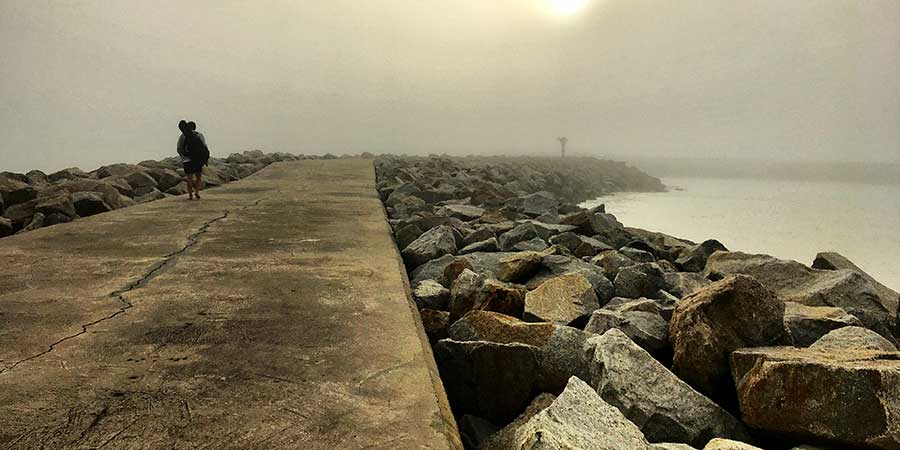 Coastline on the Camino