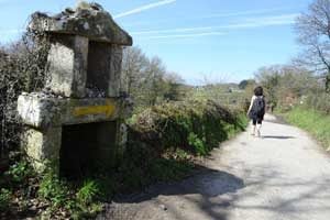 Niamh-walking---Caroline-on-the-CAmino---Caminoways.com