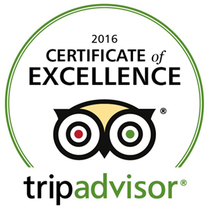 TripAdvisor certificate of excellence CaminoWays 2016