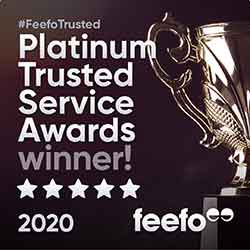 platinum-service-trusted-award-feefo-caminoways premios y reconocimiento