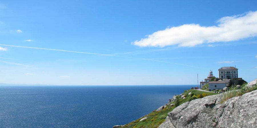 Cape Fisterra on the Camino Finisterre