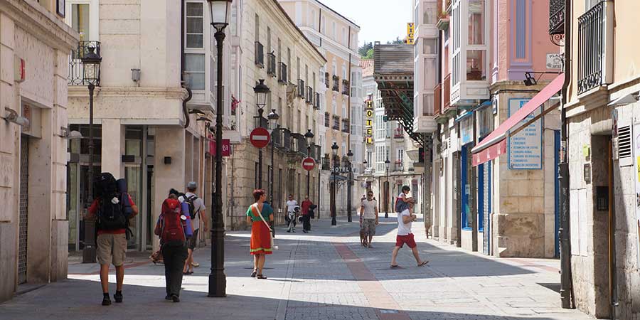 pilgrims-in-burgos-spain-camino-ways