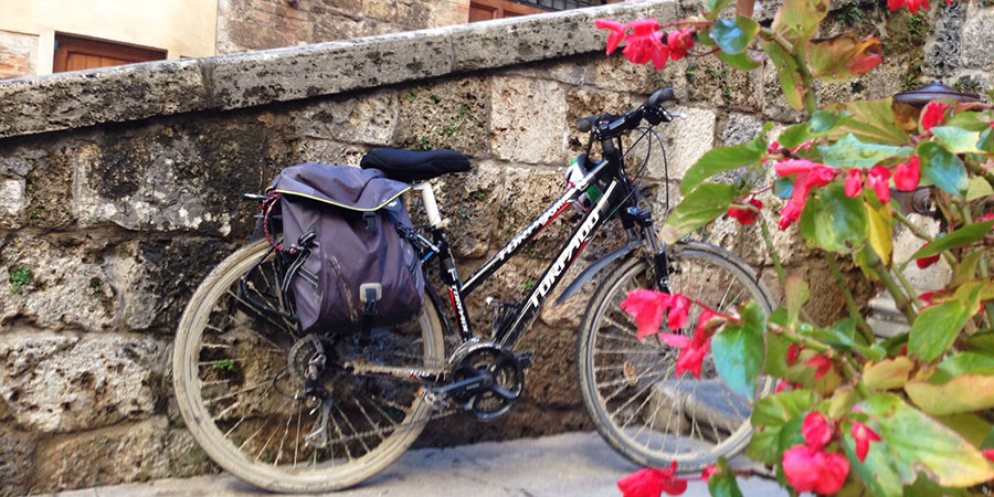 Bicycle on the Camino