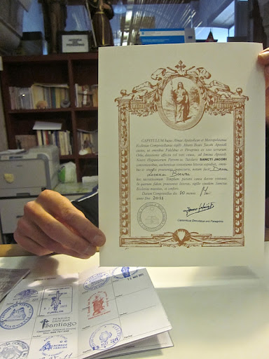 pilgrims certificate-compostela-passport-caminoways