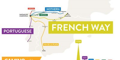 camino map