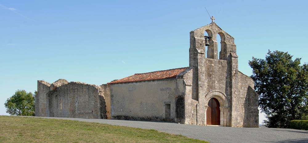 Religious building along the Camino