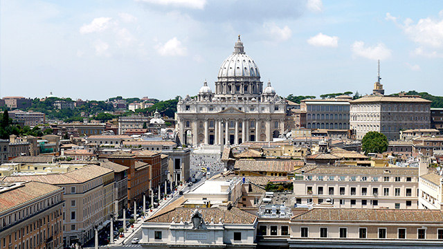 Vatican, Rome, Via Francigena