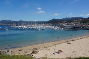 the-beach-baiona-caminoways